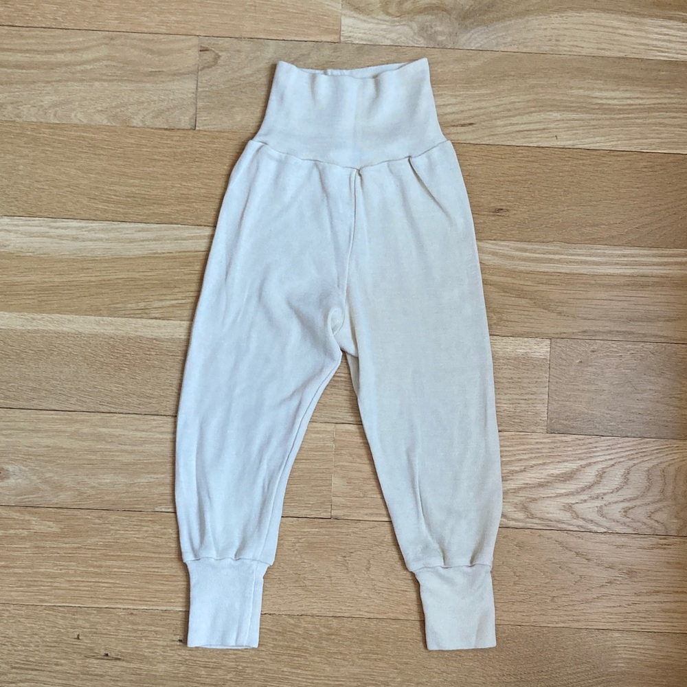 Engel Baby Merino Wool & Silk Pants - Natural - 6-12mo
